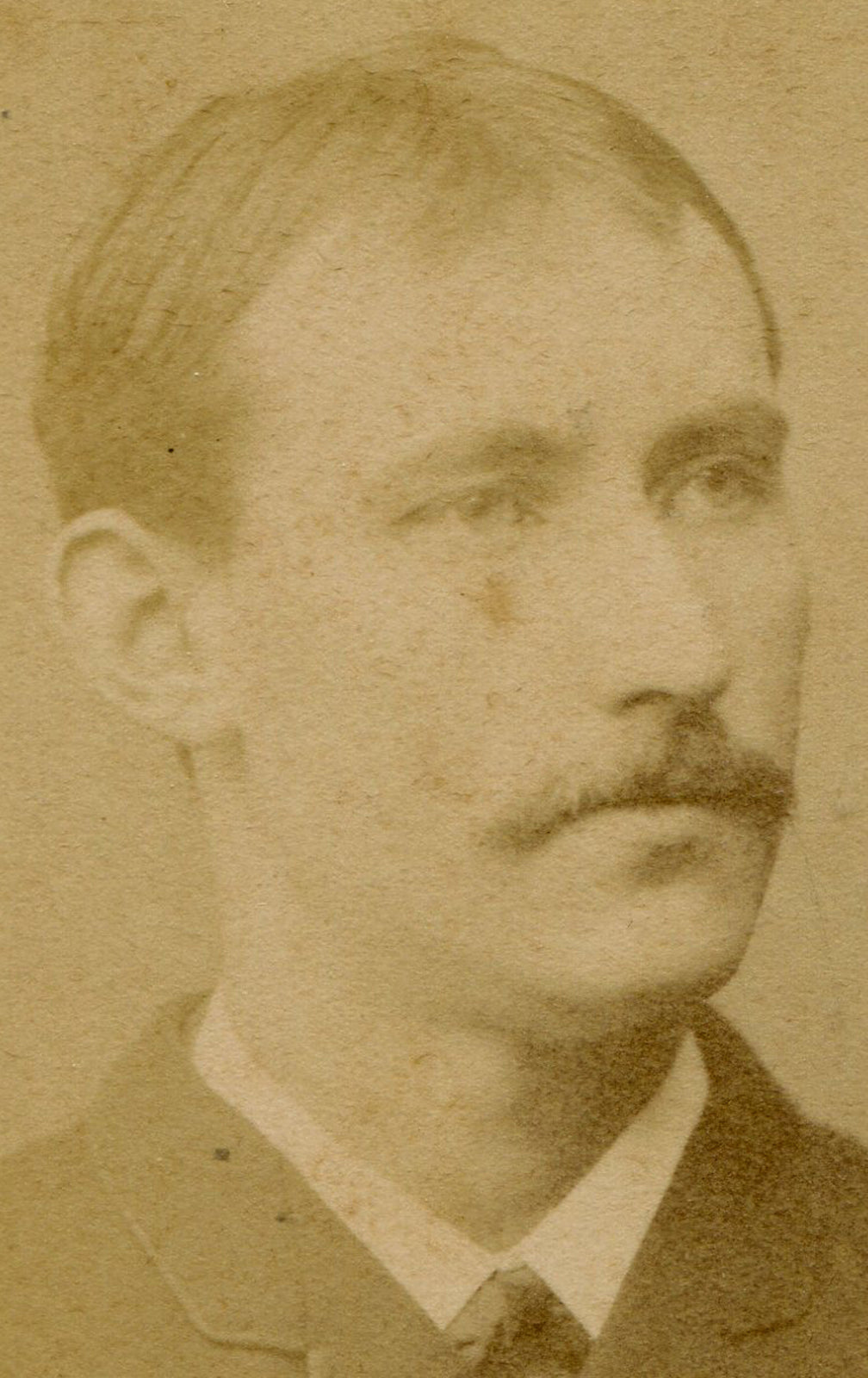 MAN W/ THE LOOK OF AN ACCOUNTANT. CDV. STOCKHOLM, SWEDEN.