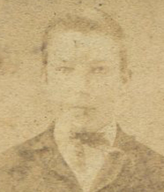 YOUNG MAN HOLDING HAT. CDV BY HICKINBOTHAM. ALLEGHENY, PA.