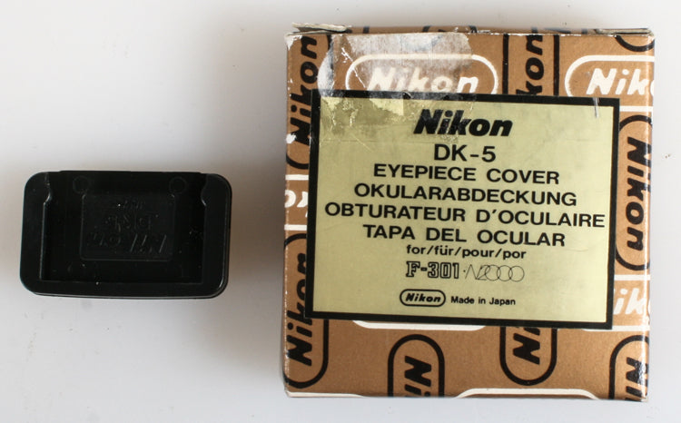 GENUINE NIKON DK 5 VIEWFINDER BLINDER PROTECTOR SHIELD COVER EYE PIECE