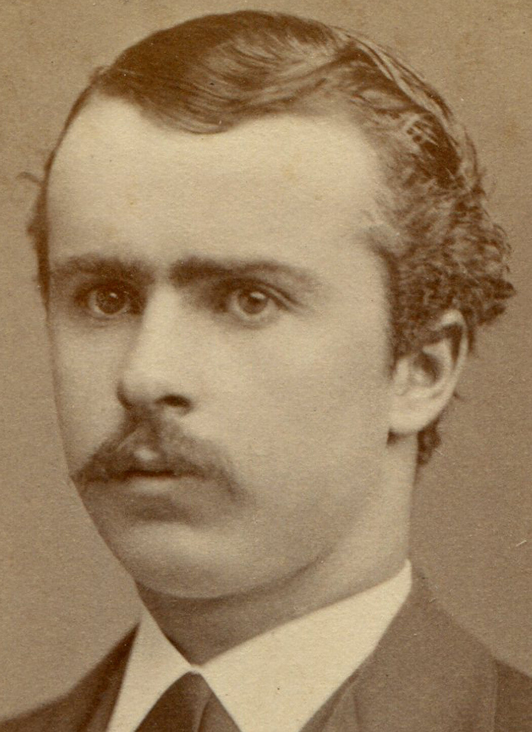 MAN, EXTREEMELY GUILTY EXPRESSION. CDV. CONCORD, N.H.