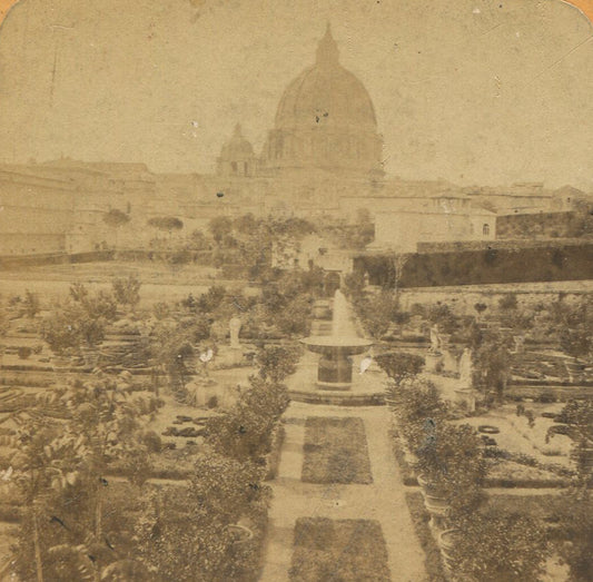 VATICAN, ROME, ITALY. STEREOVIEW.