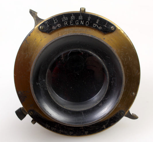 Burke and James Brass Lens 8x10 Ingento Rectilinear F/8-256