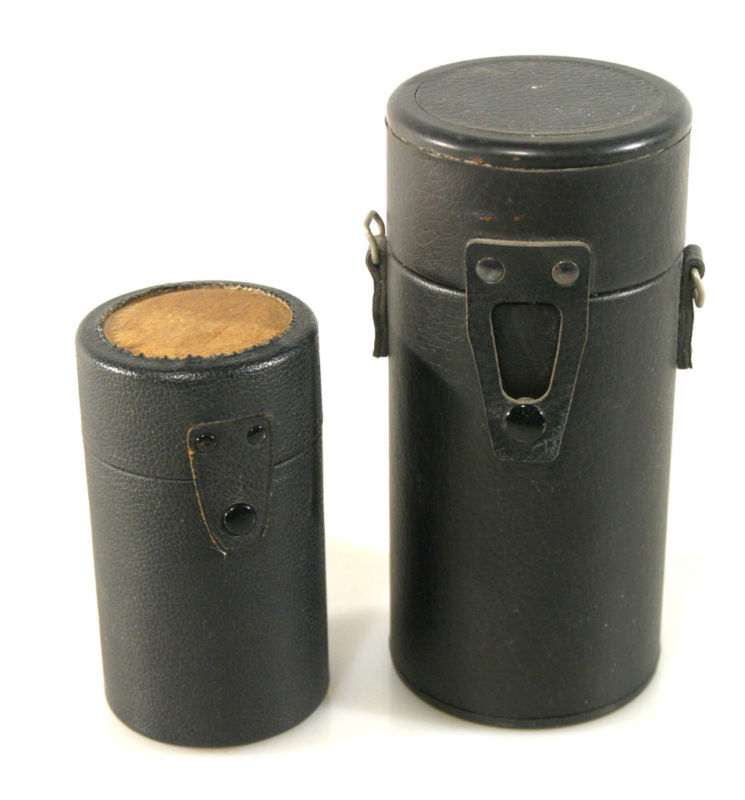 Vintage Lens Case Set of 3 – Soft Photoflex Galen Rowell Case + 2 Hard Lens Cases, Travel Storage, Unbranded