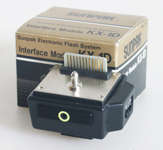 SUNPAK KX-1D INTERFACE MODULE FOR KONICA IN BOX