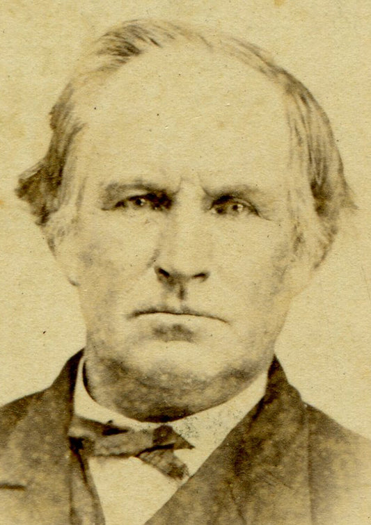 MAN W/ CONSTIPATED EXPRESSION. CDV. PA.