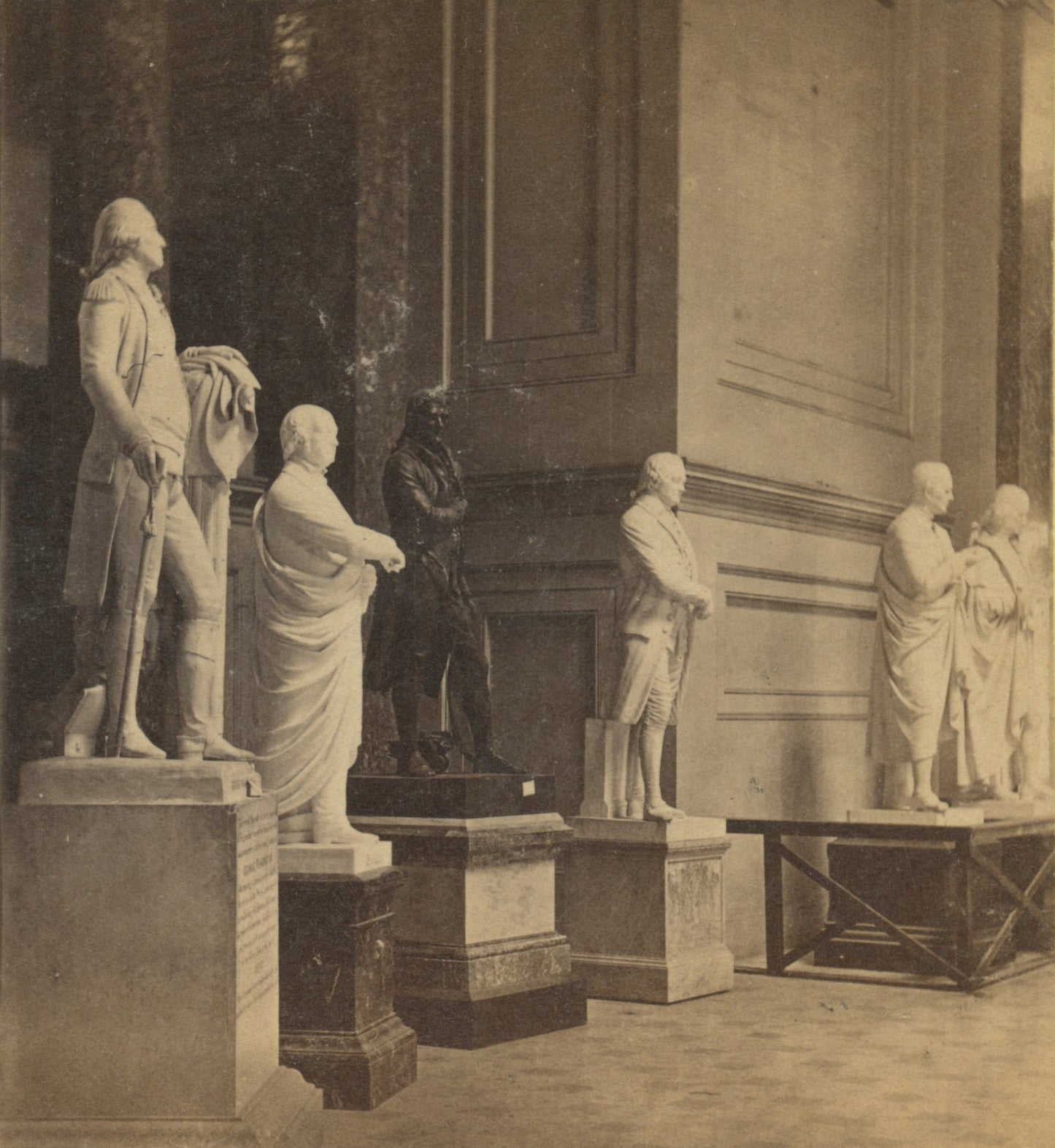ART + ARCHITECTURE, VINT PHOTO, STATUES, WASHINGTON DC