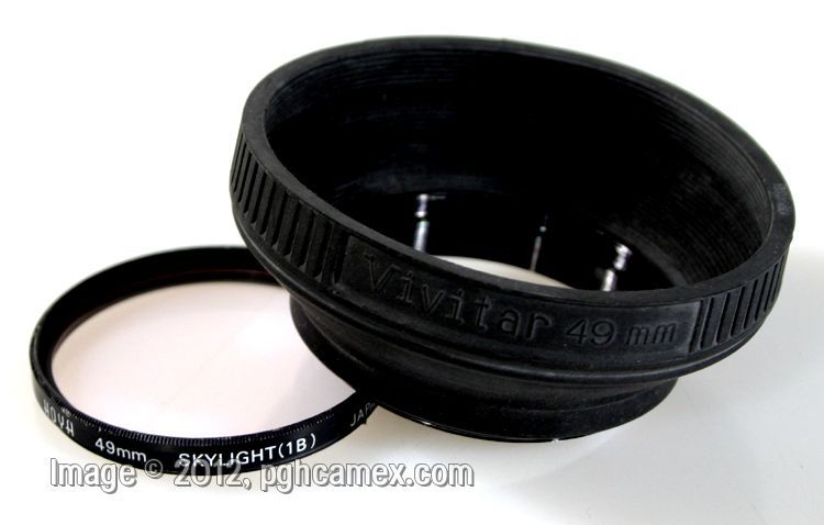49MM SKY FILTER AND RUBBER HOOD