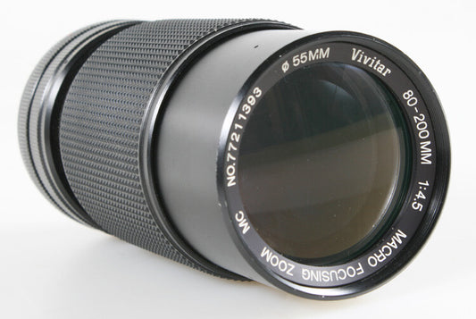 80-200MM F/4.5 MACRO FOCUS ZOOM LENS FOR CANON FD FOR PARTS