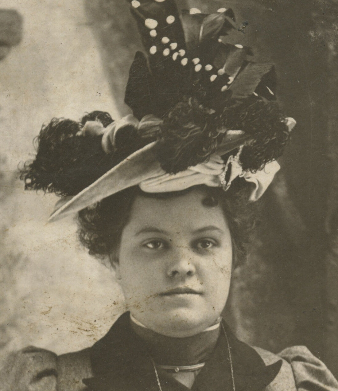 DUBOIS, PA, GREAT HAT LADY W/ CLUTCH PURSE + POCKET WATCH