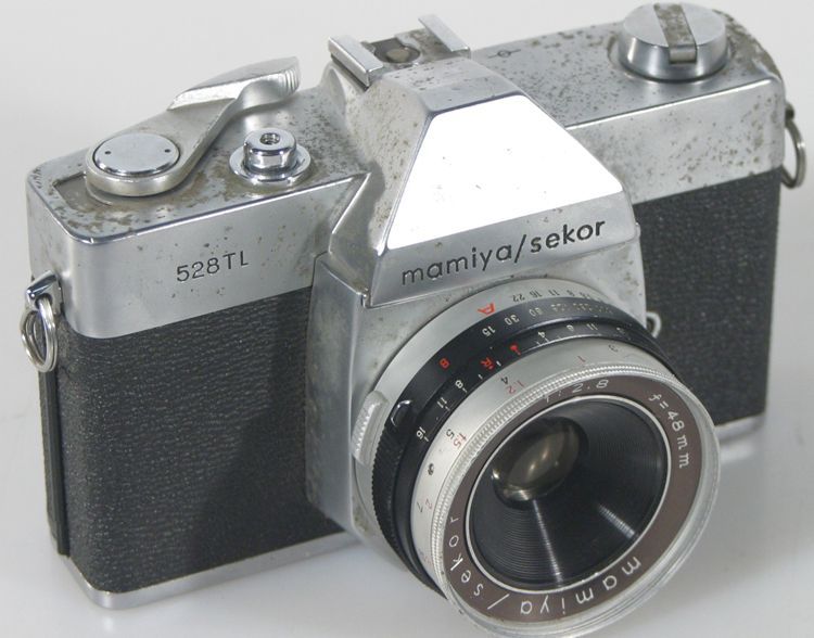MAMIYA/SEKOR 528 TL CAMERA BODY FOR PARTS