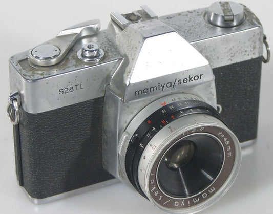 MAMIYA/SEKOR 528 TL CAMERA BODY FOR PARTS