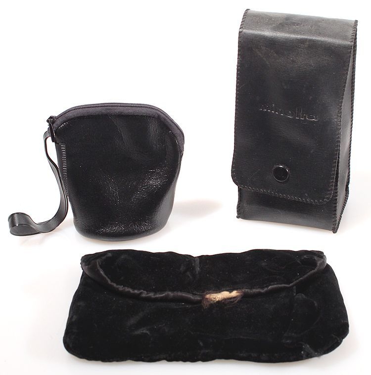 CAMERA LENS POUCHES ASSORTED SIZES SET OF 3