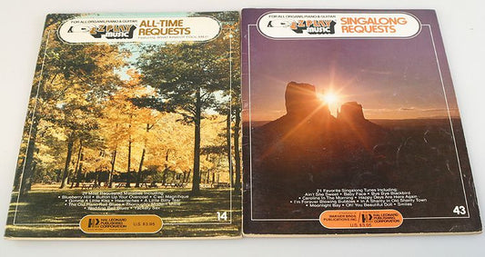 ALL TIME REQUEST   SING ALONG REQUESTS FOR ALL ORGANS, PIANO   GUITAR, EZ PLAY