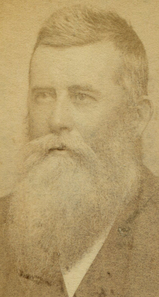 SANTA CLAUS ON THE OFF SEASON. CDV.