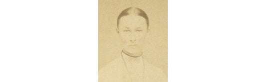LANCASTER, PA, CIVIL WAR ERA LADY, CDV PHOTO