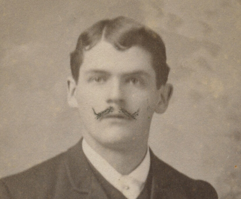 FROM ONEONTA, NY, MAN W/ NICE SUIT 4X8 PHOTO