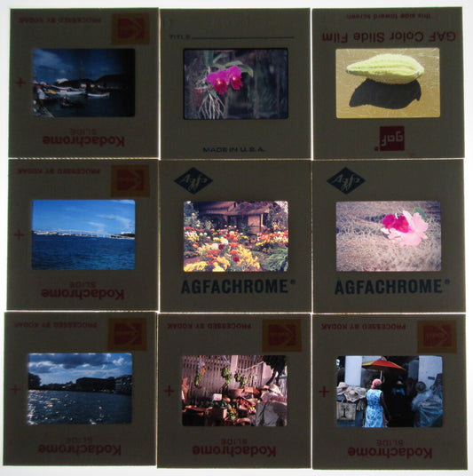 1970s AMERICAN LIFE, MISC SCENES. 50 PLUS KODACHROME SLIDES.