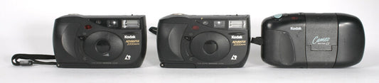 KODAK POINT AND SHOOT CAMERAS SET OF 3 FOR PARTS