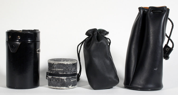 LENS CASES SET OF 4 USED
