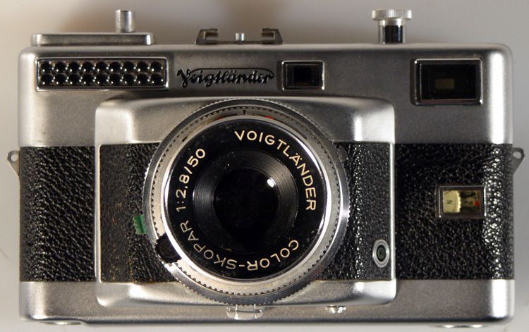 VOIGHLANDER VITESSA T W/ 50MM F2.8 COLOR-SKOPAR LENS GERMANY