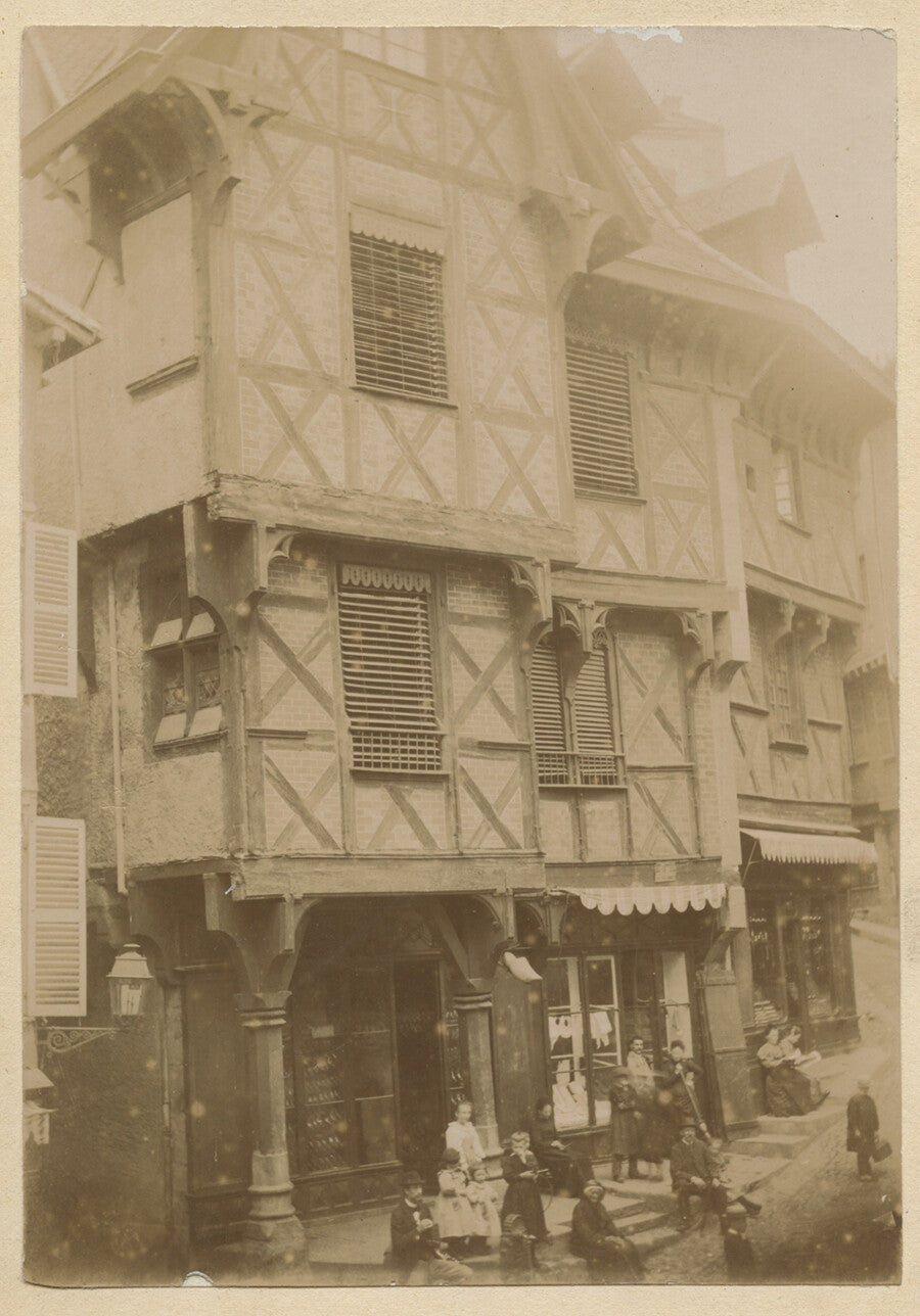 VINT PHOTO MAISON DE LHOMME DES BOIS A THIERS PUY-DE-DOM