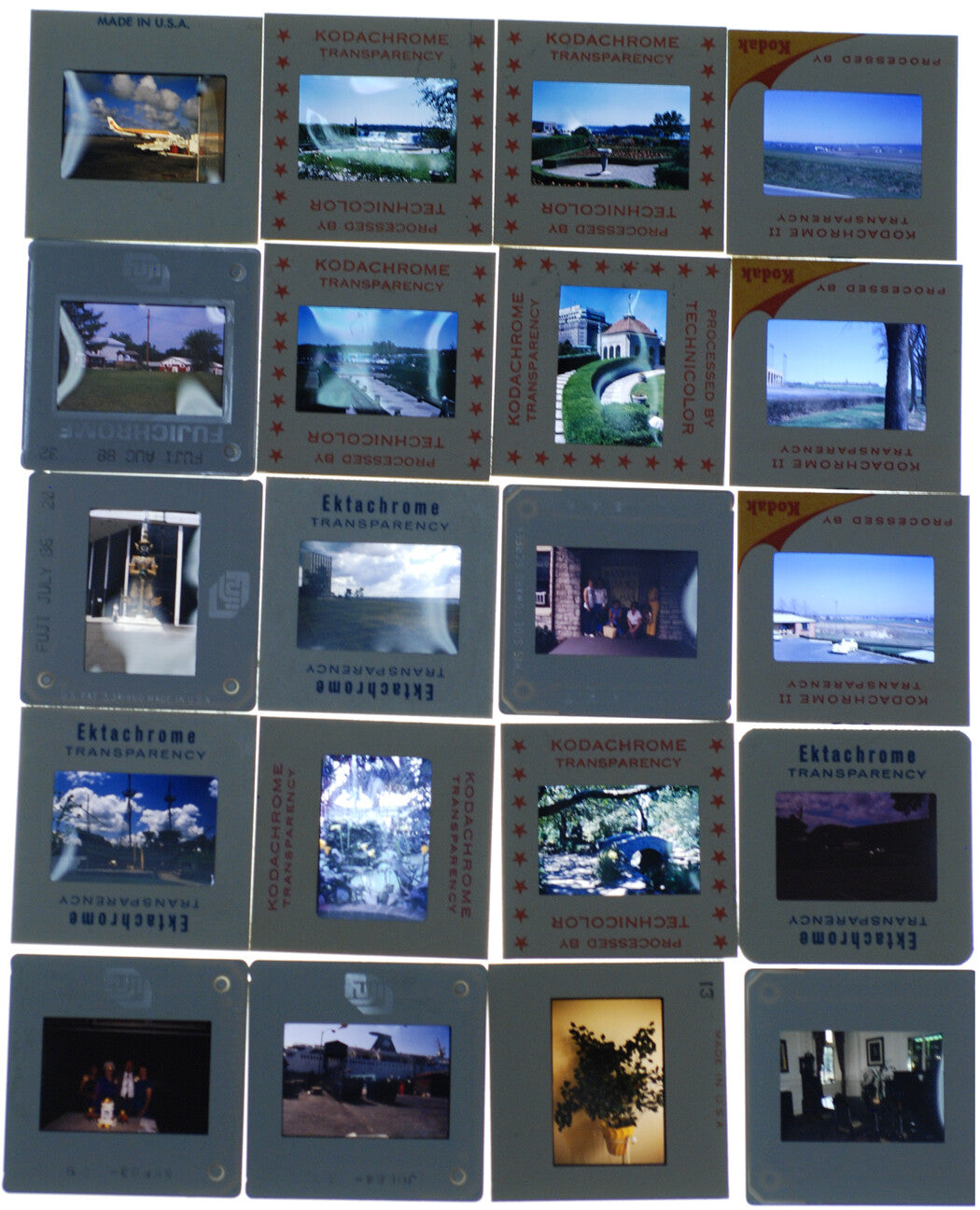 AMERICANA, FAMILY LIFE. 250 PHOTO TRANSPARENCY SLIDES.