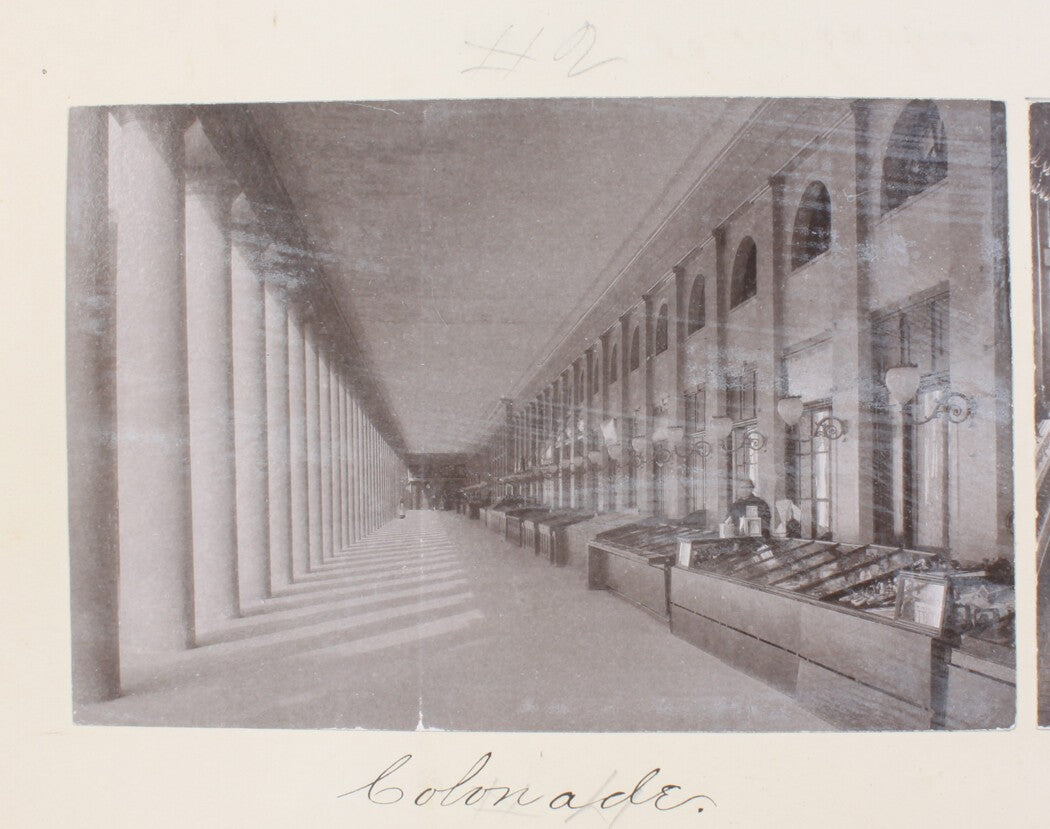 Wiesbaden Germany Vintage 8x10 Colonnade Architectural Photo Print - European
