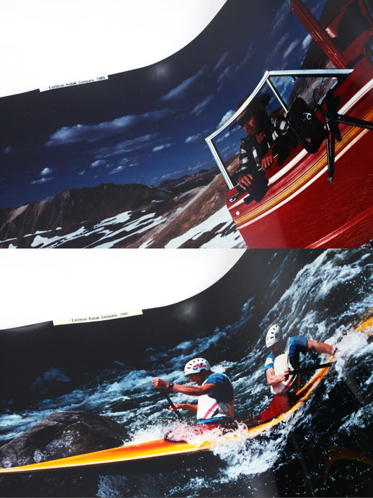 Kodak Panorama Transparence 1988   1989 Print Set - White Water   Mountain View