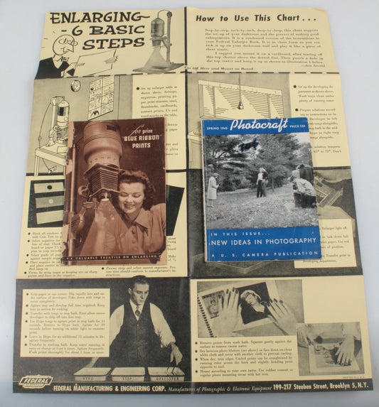 DARKROOM AND FILM PHOTOGRAPHY INFORMATION, SET OF 3