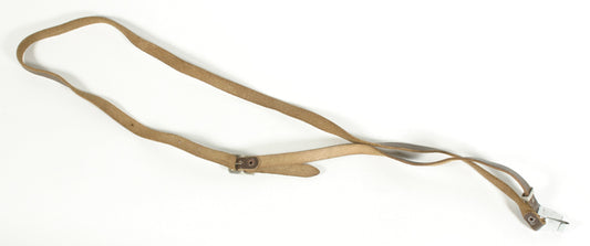 CAMERA STRAP BROWN LEATHER 1970S
