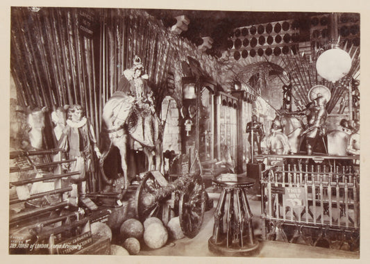 TOWER OF LONDON INTERIOR ARTIFACTS. LONDON, ENGLAND. 8x10 reprint