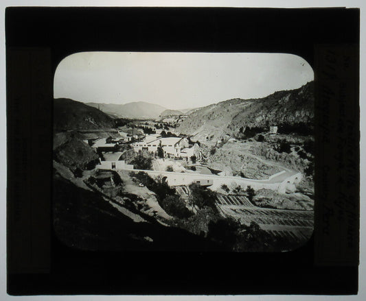 TEXTILE MILLS, AREQUIPA, PERU. PHOTO ON GLASS.