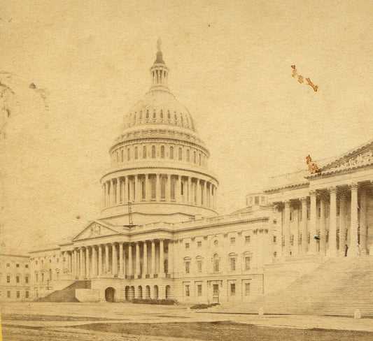 VINTAGE VIEWS U.S. CAPITAL BUILDING. 10 SET STEREOVIEWS. STUNNING COLLECTION.