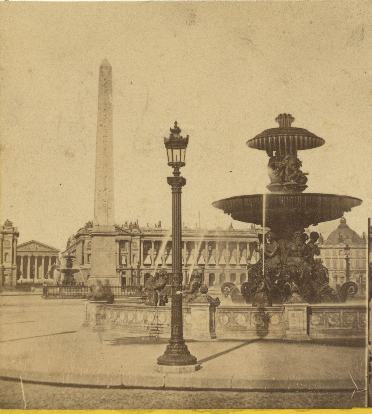 ART + ARCHITECTURE, PARIS VINT PHOTO, MONUMENT, PALACE + FOUNTAIN