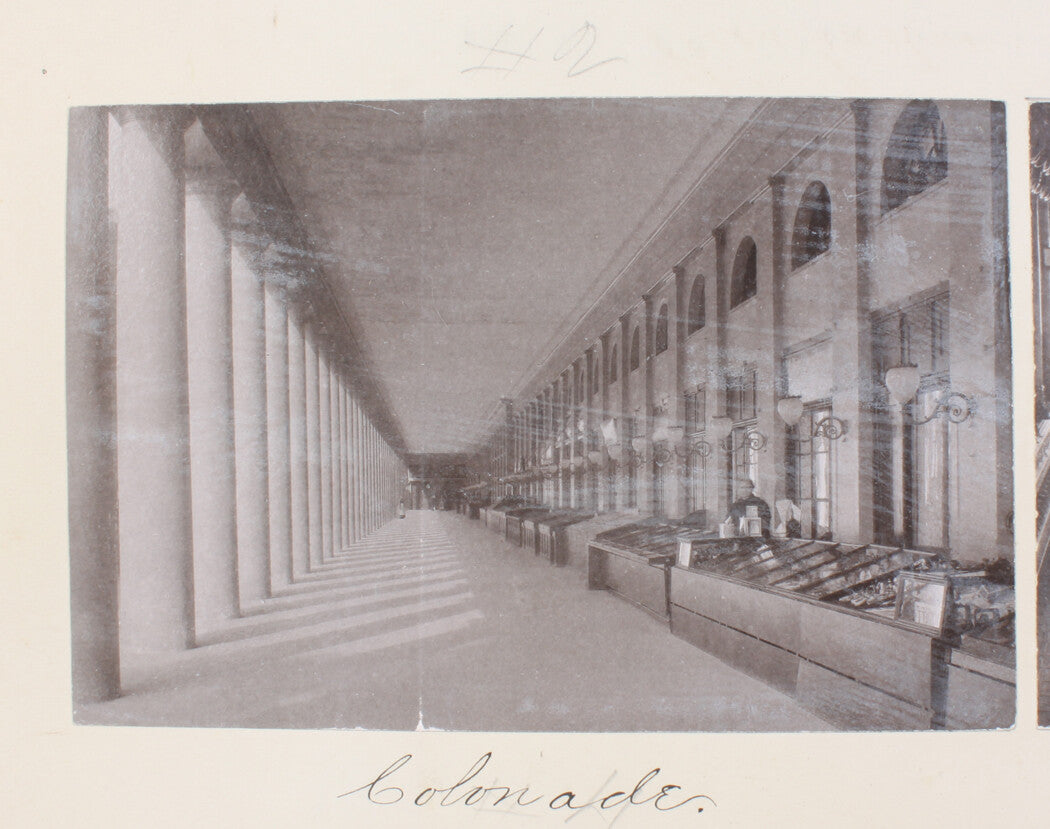 WIESBADEN, GERMANY.  ARCHITECTURAL, COLONADE. 8x10 reprint