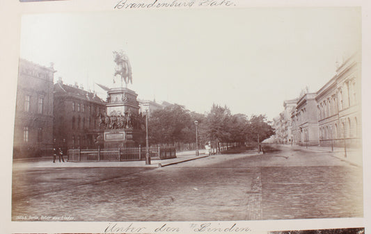 UNTER DEN LINDEN, MITTE DISTRICT. BERLIN, GERMANY. 8x10 reprint