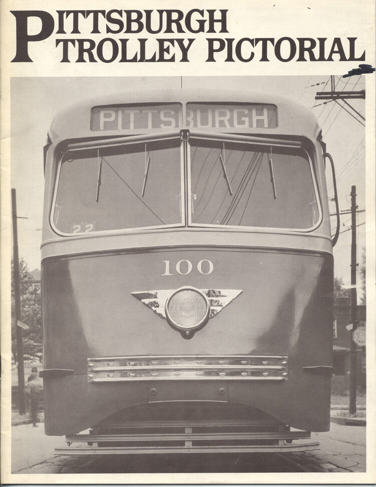 PITTSBURGH TROLLEY PICTORIAL - 1971