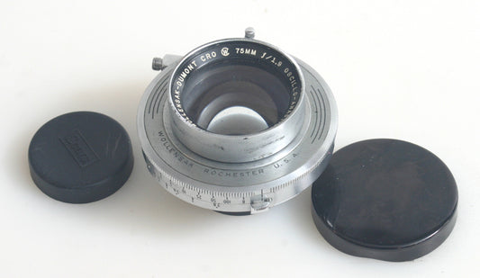 WOLLENSAK-DUMONT CRO OSCILLO-ANASTIGMAT 75MM F/1.9