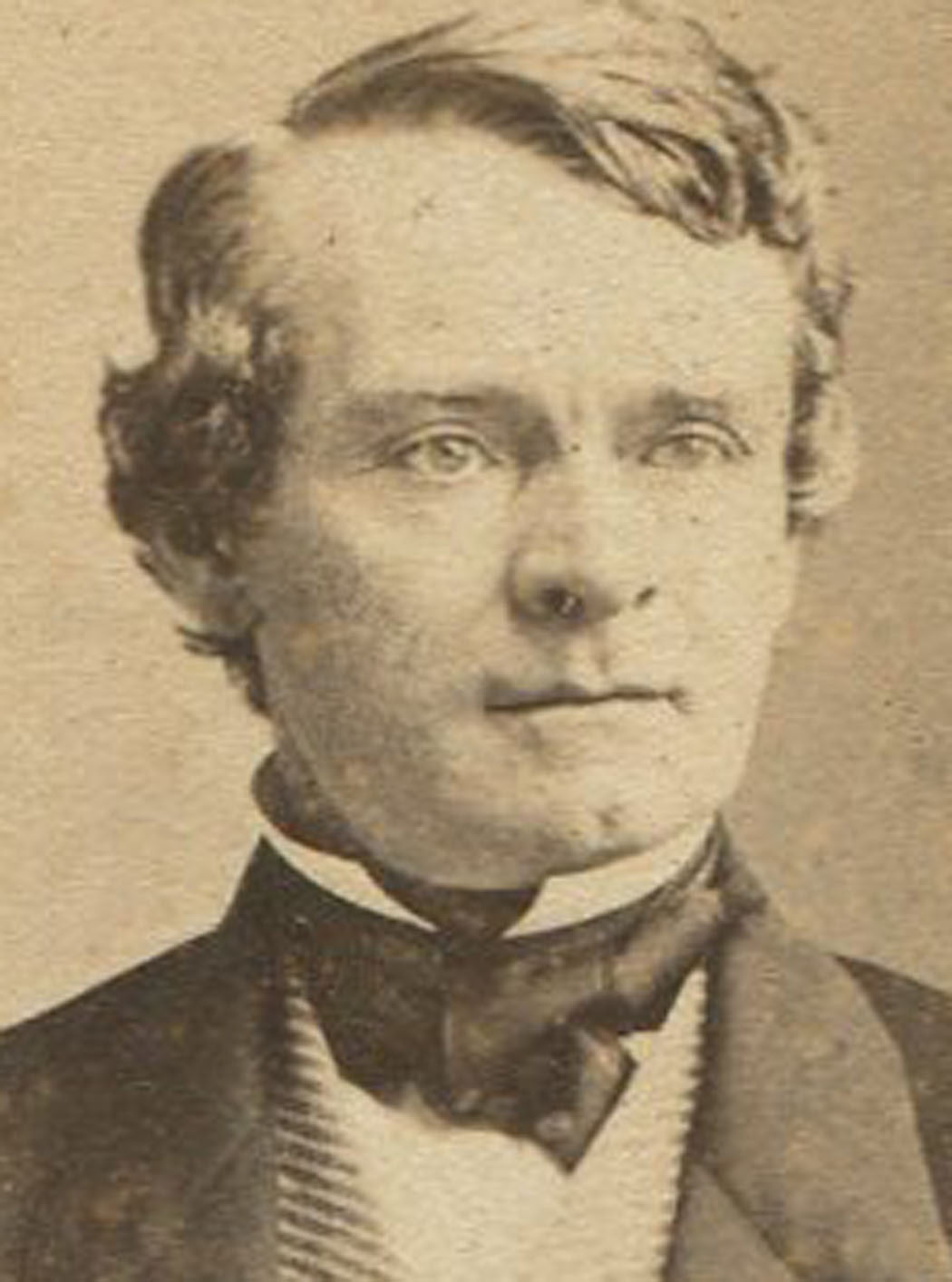 PENNSYLVANIA GOV. CURTAIN. CDV FROM BRADY NEG, ANTHONY MAKER MARK.