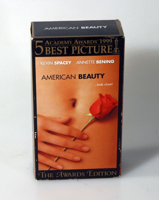 AMERICAN BEAUTY VHS TAPE IN ORIGINAL BOX