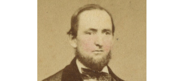 LOWELL, MASS, PHOTO MAN W/ CHIN BEARD + NICE SUIT