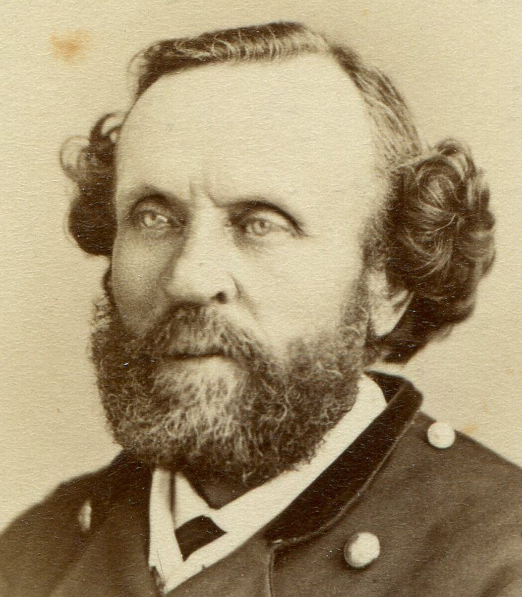 FRENCH MILITARY OFFICER, ANTHONY HOPKINS LOOK A LIKE. CDV.