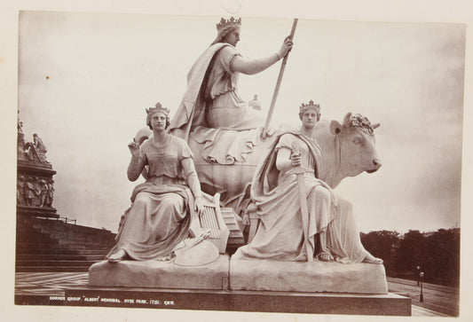ALBERT MEMORIAL, HYDE PARK. LONDON, ENGLAND. 8x10 reprint