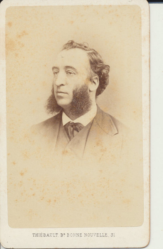 CDV PORTRAIT OF FRENCH STATESMAN JULES FERRY