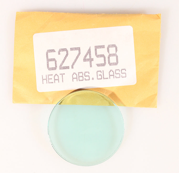 KODAK SLIDE PROJECTOR HEAT GLASS 627458 NIP 63mm diameter,5mm thick