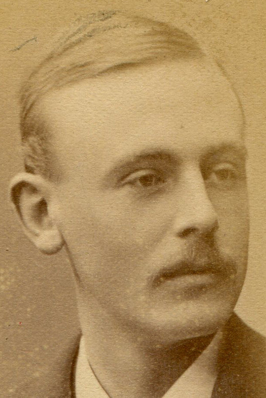 THIN WISP OF A MAN. CDV. STOCKHOLM, SWEDEN.