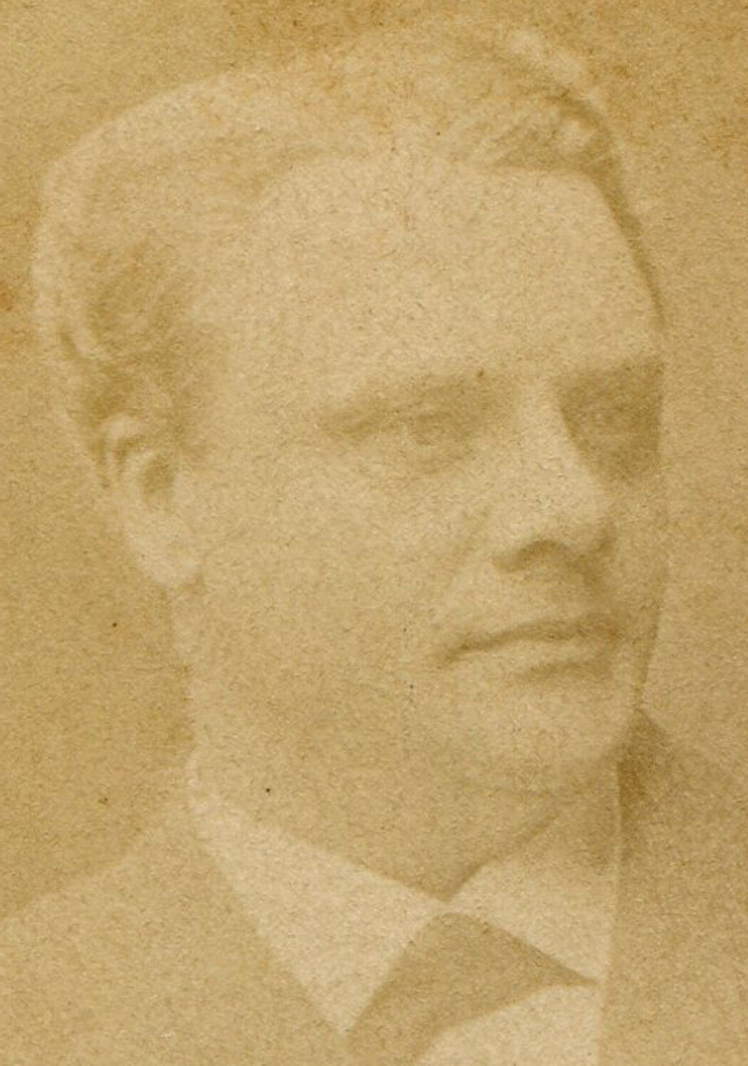 CON MAN IN TRAINING, RELAXED POSE. CDV.