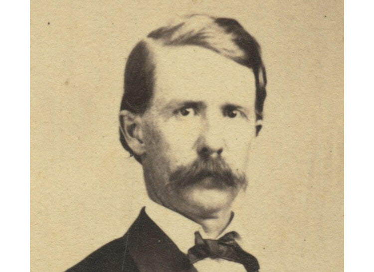 MAYSVILLE, KY, PHOTO OF MAN W/ GREAT SUIT + MUSTACHE