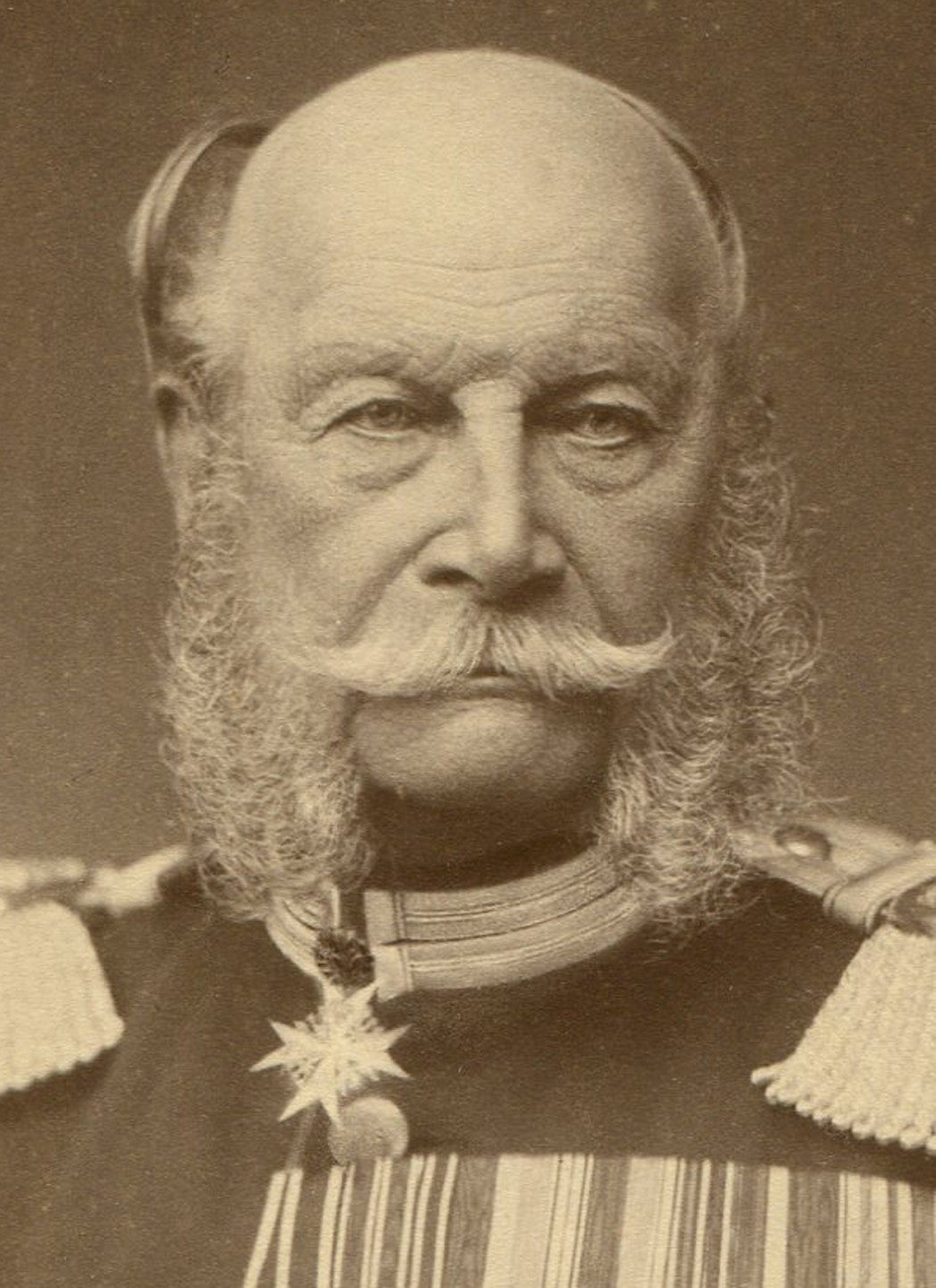 EMPEROR OF GERMANY WILLIAM I. CABINET CARD.