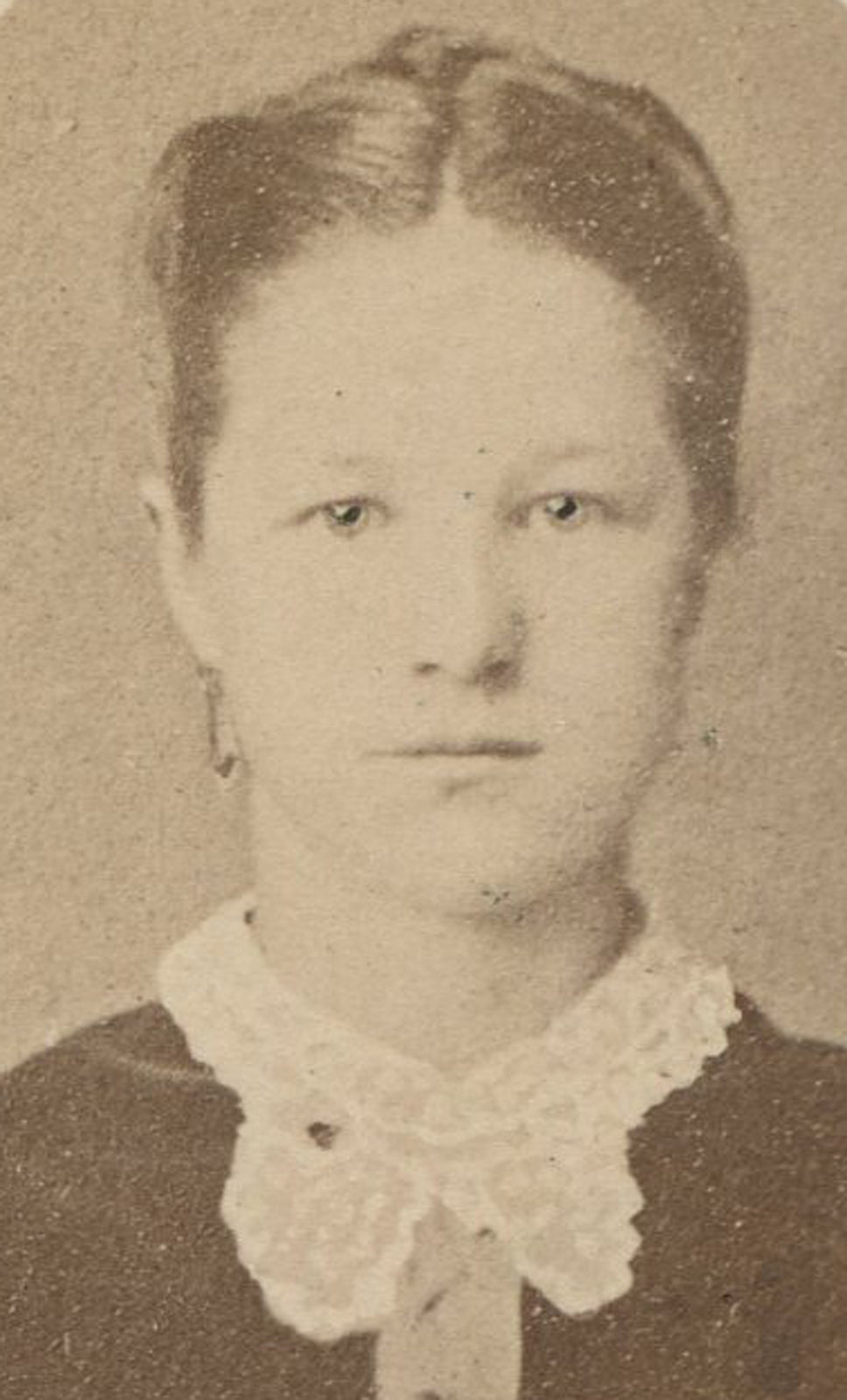 CHERUB WITH CAMERA, GREAT CDV BACK. PRETTY WOMAN. ALLEGHENY CITY, PA.